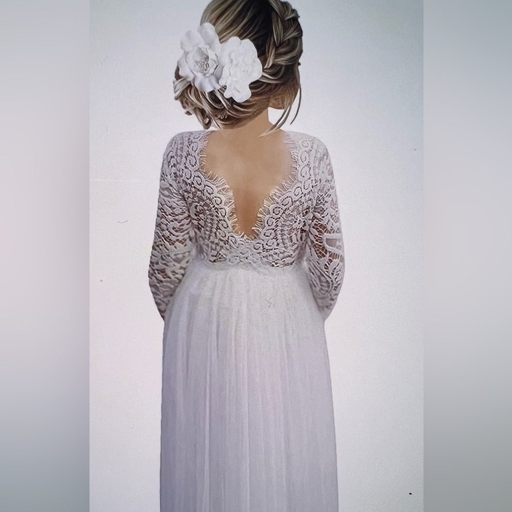 NWT Lace Maxi Dress 3T.